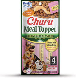 Inaba Churu Meal Topper hond Kip met zalm