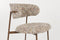 Housecraft Living Claes Eetkamerstoelen - Gemêleerd - Retro charme - Beige (set van 2)