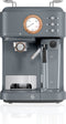 Swan One Touch Espressomachine – Gemalen Koffie & Koffiepads – Grijs