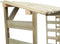 vidaXL - Haardhoutopslag - dubbel - 300x44x176 - cm - geïmpregneerd - grenenhout