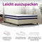 vidaXL - Pocketveringmatras - middelhard-hard - 140x190 - cm