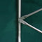 vidaXL - Veetent - 3,7x3,7 - m - PVC - groen