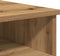 vidaXL - Tv-meubel - 80x35x36,5 - cm - bewerkt - hout - artisanaal - eikenkleur