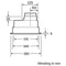 Siemens LB55565 - Inbouwunit afzuigkap - Schuifbediening - Zilver