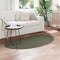 vidaXL - Vloerkleed - Bosgroen - 80x150 - cm - Polyester - Antislip