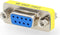 Nedis Seriële Adapter - Adapter - D-SUB 9-Pins Female - D-SUB 9-Pins Female - Vernikkeld - Metaal - Doos