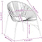 vidaXL - Set - tuinstoelen - 3-delig - poly - rattan - zwart - en - lichtgrijs