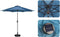 Hortensus LED parasol - Zonneparasol met verlichting - 270 cm - Crème