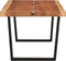 vidaXL - Salontafel - 102x54x41 - cm - massief - suarhout
