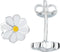 Lilly 106.6200.00 - Oorknoppen - 925 Sterling Zilver - Bloem met emaille