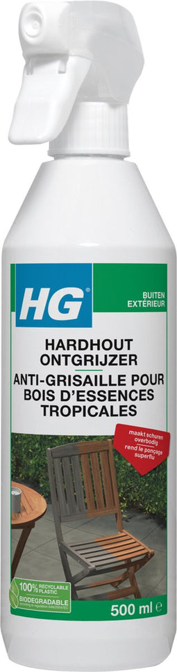 HG hardhout ontgrijzer 500ml