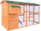 vidaXL - Kippenhok - 295x163x170 - cm - hout