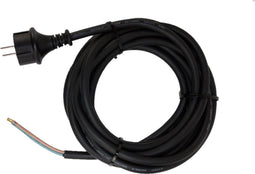 Neopreen aansluitsnoer voor montage aan dubbelgeïsoleerde apparaten Klasse II, 2-aderig