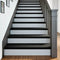 vidaXL - Traptreden - 2 - st - 100x30x2 - cm - massief - eikenhout - donkerbruin