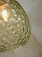 it's about RoMi Hanglamp Venice - Ovaal - Glas - Groen - 18x18x27cm