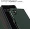 Selencia Hoesje Geschikt voor Samsung Galaxy A14 (5G) / A14 (4G) Hoesje Met Pasjeshouder - Selencia Echt Lederen Bookcase - Groen