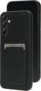 Mobiparts Galaxy A14 (2023) - TPU Case met Kaarthouder - Shockproof - Zwart