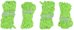 ProPlus Scheerlijn - Glow in The Dark Scheerlijnspanners - Ø 4mm x 4 meter - Geel (4 stuks)