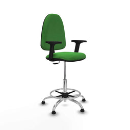 Piqueras y Crespo B2D05RT - Bureaustoel - Hoogteverstelbaar met armleuning - Groen