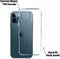 Høyde - German Bayer TPU Softcase hoes - Verkleurd Niet - Geschikt voor iPhone 12 Pro Max - Transparant