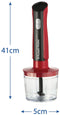 Russell Hobbs Desire Red - 3-in-1 Staafmixer - 500W 2 snelheden - Rood