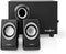 Nedis CSPR10021BK - 2.1-stereo speakerset - 33 watt met subwoofer - zwart