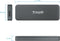 TooQ TQE-2281G - Externe Doos SSD USB 3.1 - Aluminium - Grijs