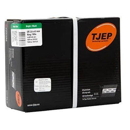 TJEP GR 28/63 D - Streepnagels - Geribbeld - Blank 2,8x63mm