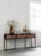 MUST Living Table lamp Bubble NATURAL,66xØ40 cm, linen natural shade