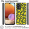 iMoshion Hoesje Geschikt voor Samsung Galaxy A33 Hoesje Siliconen - iMoshion Design hoesje - Meerkleurig / Avocados