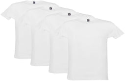 Alan Red 2-pack T-shirts - Regular-fit - Ronde hals - Wit (2 stuks)