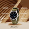 Johnny Loco Luna I - Horloge Heren - Roestvrij Stalen Kast - Saffierkristal - 41,3mm - Waterdicht tot op 100M - Charcoal