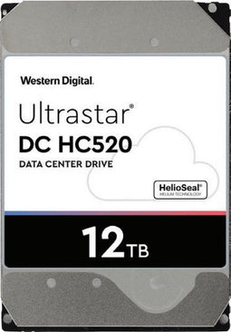 WD Ultrastar DC HC520 - HDD 3.5" - 12TB SATA III 7200RPM 256MB Cache (1x)