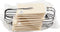 Haak, afm 12x12 cm, dikte 5 mm, 10 stuks