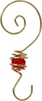 Haak ijzer l6.7b2.8h1 cm goud 18st