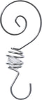 Haak ijzer l6.7b2.8h1 cm zilver 18st