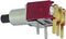 HAAKSE HORIZONTALE SUBMINIATUUR DRUKSCHAKELAAR - SPDT ON-(ON) (TS-22A)