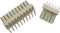 HAAKSE PRINTCONNECTOR - MANNELIJK - 3 CONTACTEN (BTWMH3)