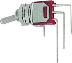 HAAKSE VERTICALE SUBMINIATUUR TUIMELSCHAKELAAR SPDT ON-ON (TS-8)