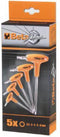 Haakse zeskant stiftsleutelset Beta Tools 96T/S5P (5 delig)