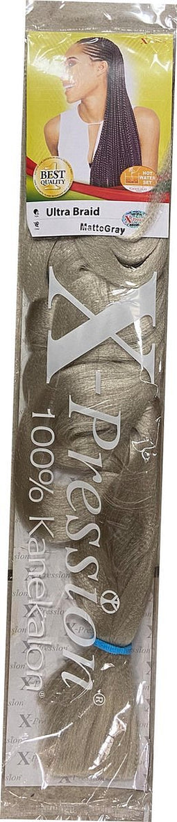 Haarextensies X-Pression Mattegray (101) Mattegray (101)