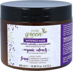 Haarmasker Pure Green Antifrizz