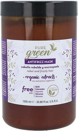 Haarmasker Pure Green Antifrizz