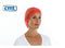 Haarnetje wokkel non-woven rood 100 stuks