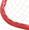 vidaXL - Hockeydoel - 183x71x122 - cm - polyester - rood - en - wit