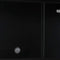 Habistat Aquadistri vivarium 122 x d61 x 61 cm zwart