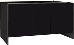 Habistat Aquadistri vivarium meubel 122 x 61 x 66 cm zwart