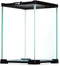 Habistat - Glazen Terrarium 20x20x30cm - Zwart