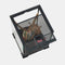 Habistat - Glazen Terrarium 20x20x30cm - Zwart