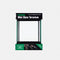 Habistat - Glazen Terrarium 20x20x30cm - Zwart